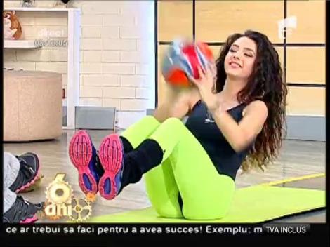 Florin Neby, Flavia şi Miruna, antrenament în trei