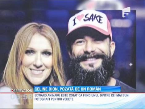 Celine Dion pozată de un fotograf român