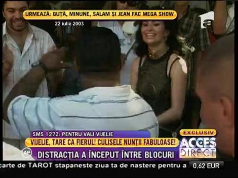 Vali Vijelie, tare că fierul! Culisele nunţii fabuloase