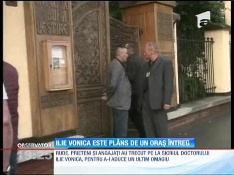 Milionarul Ilie Vonica, plâns de un oraș întreg