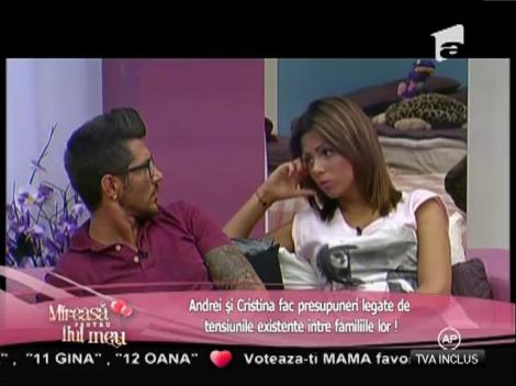 Andrei şi Cristina, prinşi între ciocan şi nicovală