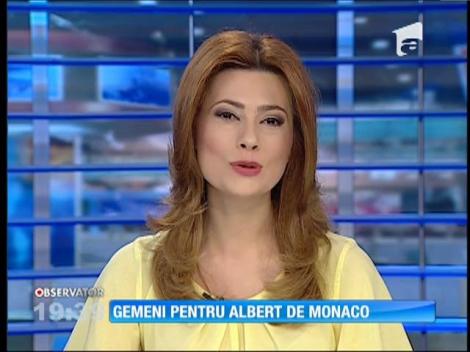 Prinţul Albert de Monaco va deveni tată de gemeni
