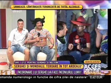 Serghei Mizil şi Nelson Mondialu, petrecere de zile mari