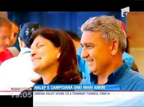 Simona Halep, campiona unei mari iubiri