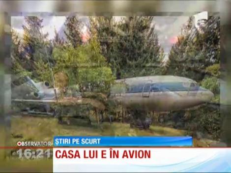 Un bărbat din Oregon a transformat o aeronavă Boeing într-o locuinţă