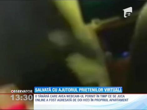 O tânără a fost salvată de atacatori cu ajutorul prietenilor virtuali