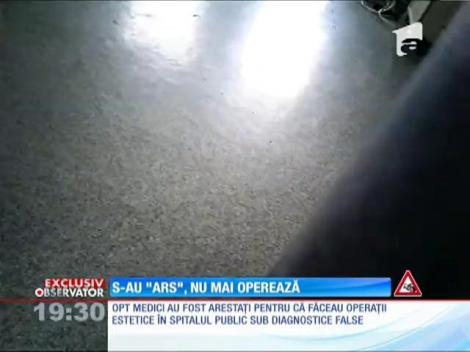 Medicii de la Spitalul de Arşi nu mai fac nici cele mai simple intervenţii estetice