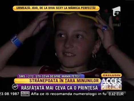 Gabriela, zi de neuitat în parcul de distracţii