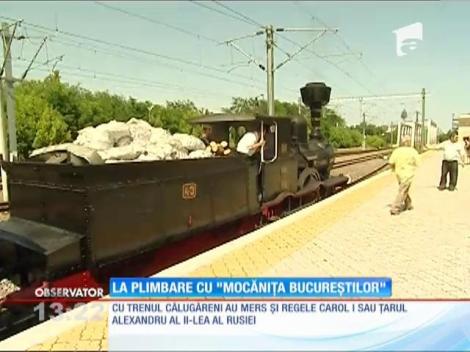 La plimbare cu mocăniţa în centrul Bucureştiului