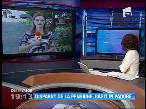 Actor dispărut 3 zile în pădure