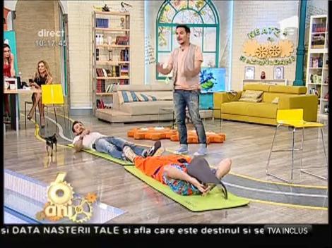 Tehnici de masaj anti-colici testat pe Dani Oţil