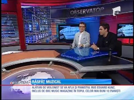 Alexandru Tomescu şi Eduard Kunz, la Turneul Naţional Stradivarius