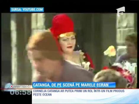 Cornelia Catanga se pregăteşte să debuteze pe marile ecrane
