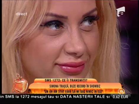 Simona Trașcă, buze record în showbiz