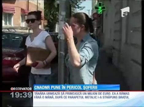 Compania Naţională de Drumuri pune în pericol şoferii!