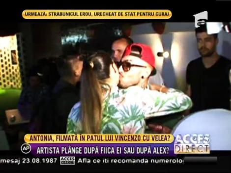 Antonia, filmată în patul lui Vincenzo cu Alex Velea?!
