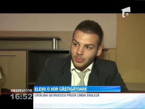 O tânăra profesoară de limba engleză a ajuns în finală "Ligii profesorilor excepţionali"