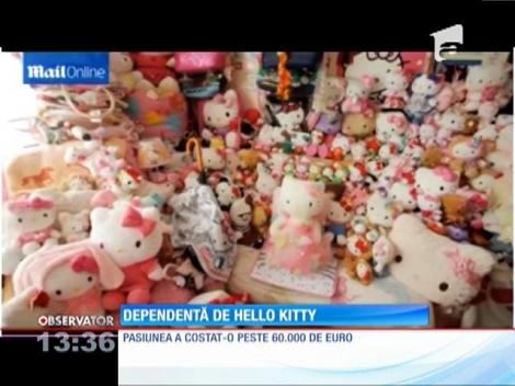 Britanică de 29 de ani, dependentă de Hello Kitty