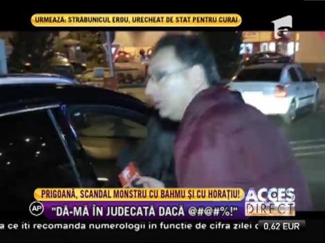 Silviu Prigoană, scandal monstru cu  Adriana Bahmuţeanu şi cu Horaţiu Tudor