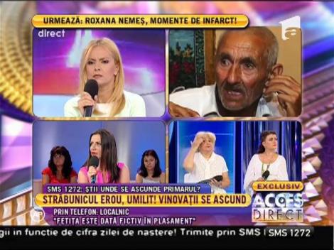 Străbunicul erou: "Vor să-mi trimită fetiţa în alt sat"