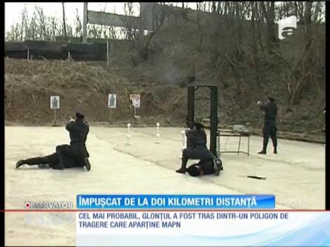 Împuşcat de la doi kilometri distanţă!