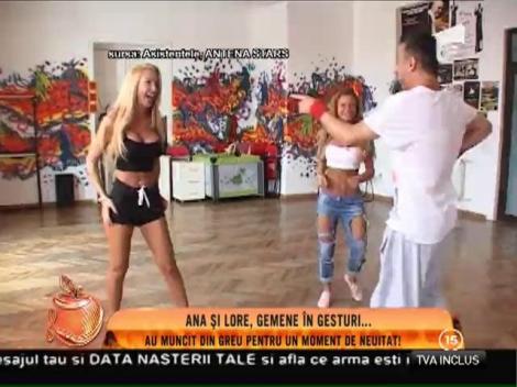 Loredana și Ana Maria, experte la dans și nu prea!