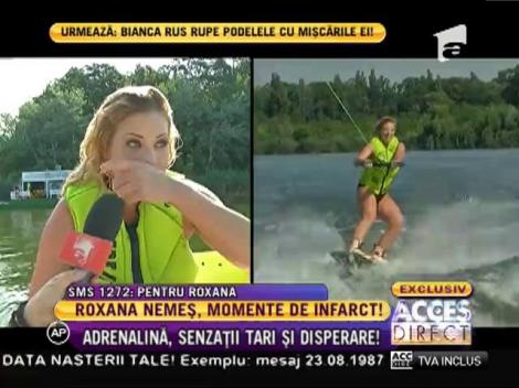 Roxana Nemeş, senzaţii tari pe apă