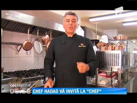 Chef Joseph Hadad vă invită la filmul "Chef"