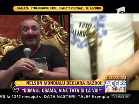 Nelson Mondialu vrea să îl dea în judecată pe Barack Obama!