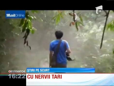 Turistul cu nervi de fier