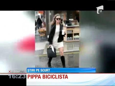 Pippa Midleton, pe bicicletă pentru o cauză nobilă