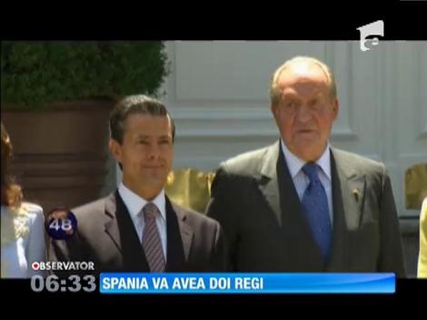 Spania va avea doi regi