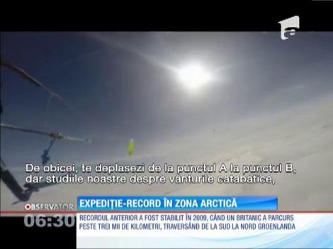 Doi bărbaţi au doborât recordul pentru cea mai lungă expediţie în zona arctică!