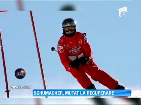 Michael Schumacher a fost mutat de la terapie intensivă la recuperare
