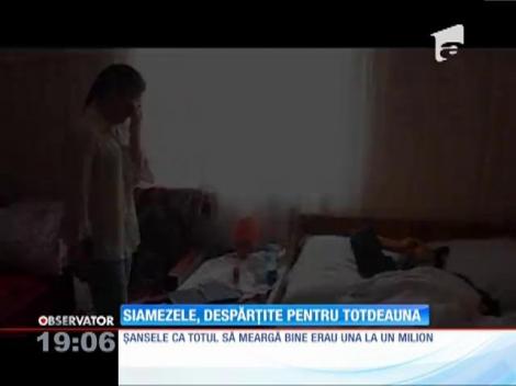 Lina şi Gherghina, primele siameze ale României, le-a despărţit moartea!