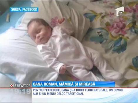Sărbătoare dublă pentru Oana Roman! Vedeta face nuntă şi botez &icirc;n acelaşi timp, la Palatul Ştirbey