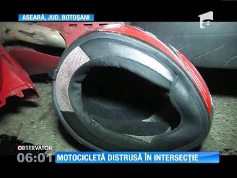 În stare gravă la spital, după ce a plecat la drum cu un motociclist