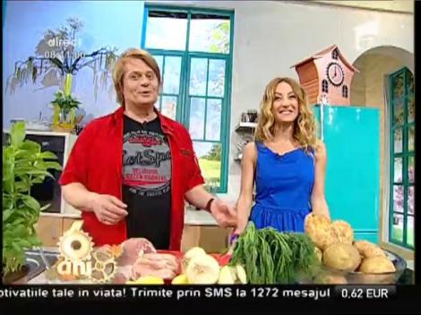 Reţeta lui Vlădutz: Rasol de pui cu sos de iaurt