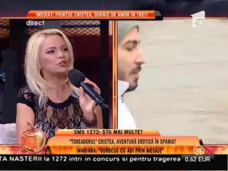 Mariana Roșca: ”Vorbesc cu Adi prin mesaje!”