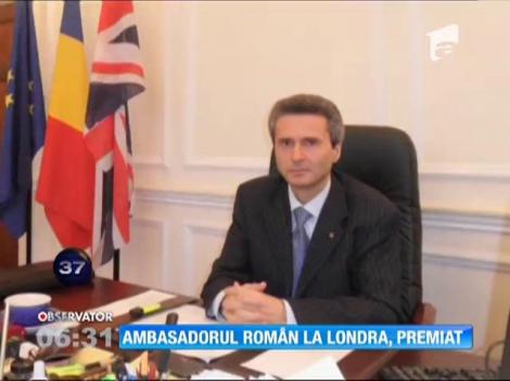 Ambasadorul României în Marea Britanie, Ion Jinga, a primit cea mai înaltă distincţie a Londrei!