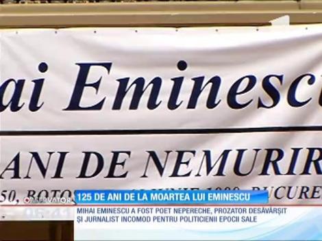 125 de ani de la moartea lui Mihai Eminescu