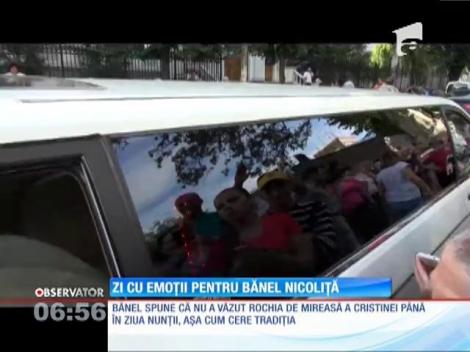 UPDATE / Bănel Nicoliţă s-a căsătorit în faţa lui Dumnezeu