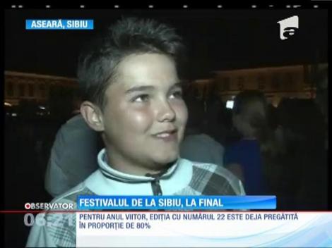 Festivalul de la Sibiu, la final