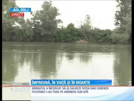 Doi soţi din Dolj au fost luaţi de ape