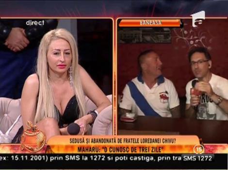 Iustina şi-a găsit alinarea în braţele lui Nicu Maharu