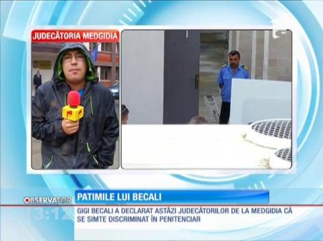 Gigi Becali se simte nedreptăţit în penitenciar