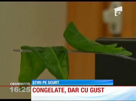 Legume şi fructe congelate, dar cu gust