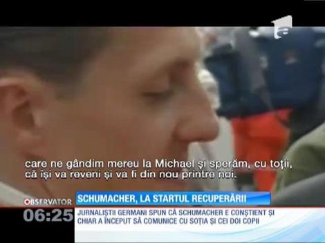 UPDATE / Michael Schumacher a ieşit din comă