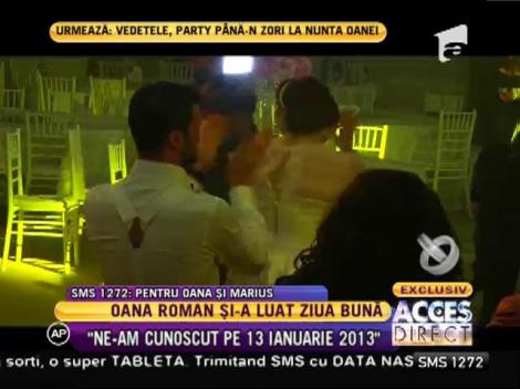 Oana Roman și Marius Elisei, secretele nunții de vis! Iată momentul tortului şi aruncatul buchetului!