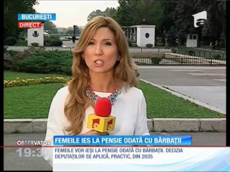 Vârsta de pensionare, la fel pentru femei şi bărbaţi, până în 2035